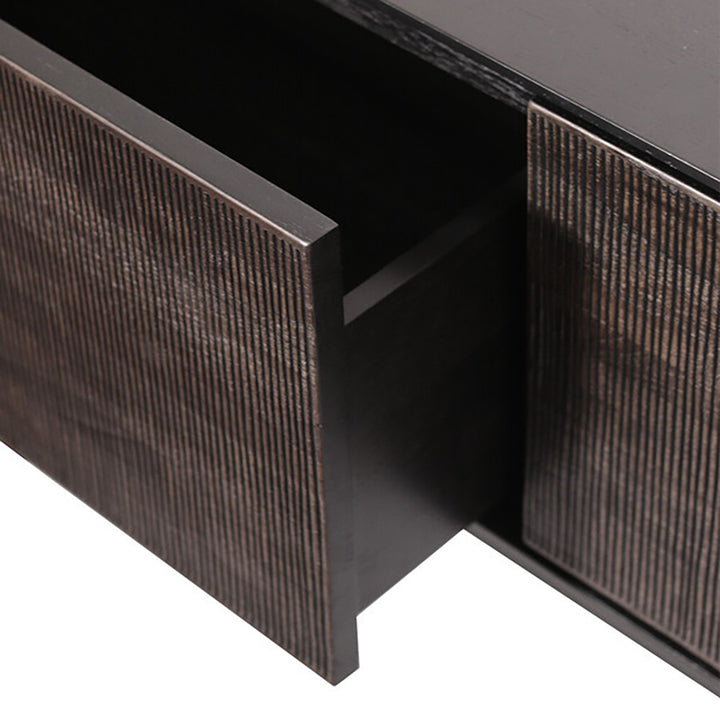 Teak Grooves TV Cupboard - Hausful - Modern Furniture, Lighting, Rugs and Accessories