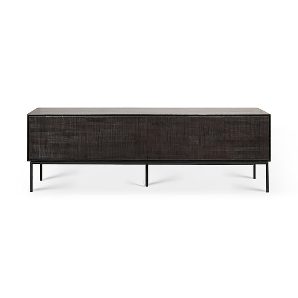 Teak Grooves TV Cupboard - Hausful - Modern Furniture, Lighting, Rugs and Accessories