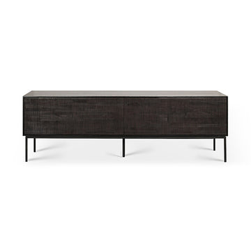 Teak Grooves TV Cupboard - Hausful - Modern Furniture, Lighting, Rugs and Accessories