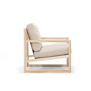 Chiara Lounge Chair - Fabric - Hausful - Modern Furniture, Lighting, Rugs and Accessories (4470232940579)