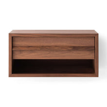 Load image into Gallery viewer, Marcel Floating Nightstand - Walnut - Hausful - Modern Furniture, Lighting, Rugs and Accessories (4470233333795)