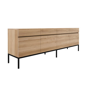 Oak Ligna Sideboard - 87" - Hausful - Modern Furniture, Lighting, Rugs and Accessories (4470237855779)