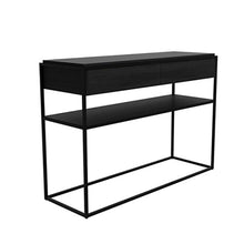 Load image into Gallery viewer, Oak Monolit Console - Black Oak - Hausful - Modern Furniture, Lighting, Rugs and Accessories (4470239756323)