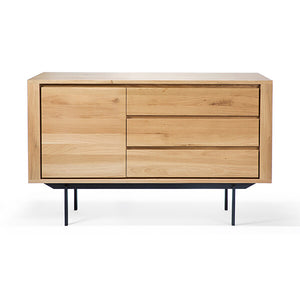 Oak Shadow Sideboard with Legs - 53" - Hausful - Modern Furniture, Lighting, Rugs and Accessories (4470248931363)