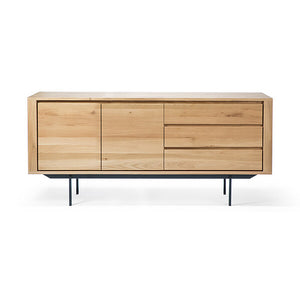 Oak Shadow Sideboard with Legs - 71" - Hausful - Modern Furniture, Lighting, Rugs and Accessories (4470248898595)