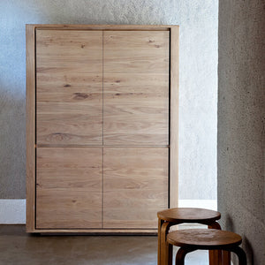 Oak Shadow Storage Cupboard - Hausful - Modern Furniture, Lighting, Rugs and Accessories (4470238085155)