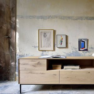 Oak Whitebird TV Cupboard - Hausful - Modern Furniture, Lighting, Rugs and Accessories (4470230188067)