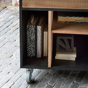 Oscar Teak Drawer Unit - Hausful - Modern Furniture, Lighting, Rugs and Accessories
