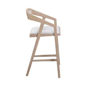 Padma Oak Counter Stool - Oak - Hausful - Modern Furniture, Lighting, Rugs and Accessories