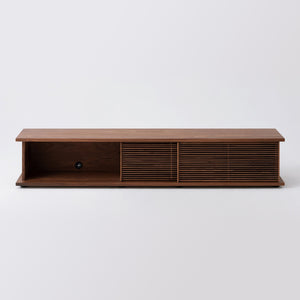 Plank 83" Low Slat Media Unit - Hausful - Modern Furniture, Lighting, Rugs and Accessories (4470247063587)