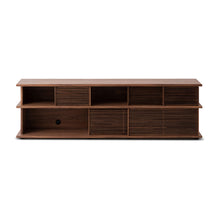 Load image into Gallery viewer, Plank 83” Slat High Media Unit - Hausful - Modern Furniture, Lighting, Rugs and Accessories (4470246047779)