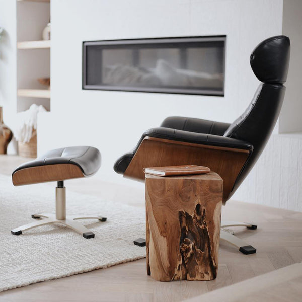 Solid Teak Wood Stool - Rectangle – Hausful