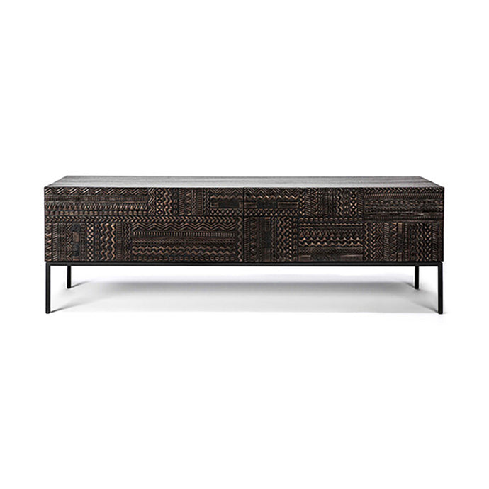 Teak Tabwa TV Cupboard - Hausful - Modern Furniture, Lighting, Rugs and Accessories