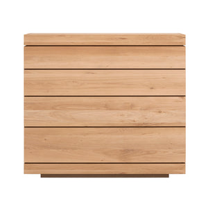 Oak Burger Chest of Drawers - Hausful - Modern Furniture, Lighting, Rugs and Accessories (4470231040035)