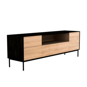 Oak Blackbird TV Cupboard - Hausful - Modern Furniture, Lighting, Rugs and Accessories (4470230417443)