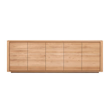 Load image into Gallery viewer, Oak Shadow Sideboard - 98&quot; - Hausful - Modern Furniture, Lighting, Rugs and Accessories (4470232350755)
