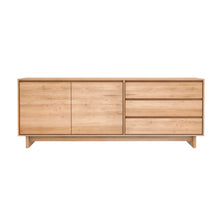 Load image into Gallery viewer, Oak Wave Sideboard - 81&quot; - Hausful - Modern Furniture, Lighting, Rugs and Accessories (4470237691939)