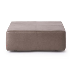 Morten Ottoman - Leather - Hausful - Modern Furniture, Lighting, Rugs and Accessories (4470219276323)