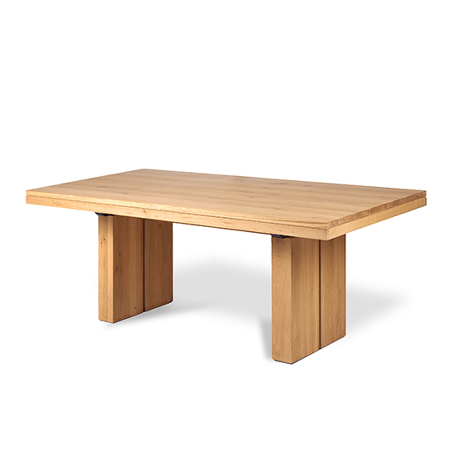 Ethnicraft oak double on sale extendable dining table