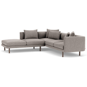 Replay 2-Piece Sectional Sofa With Backless Chaise - Fabric - Hausful