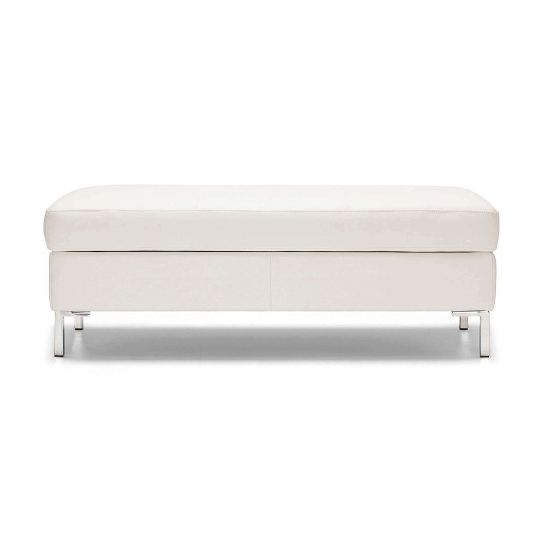 Salema Storage Ottoman - Leather - Hausful - Modern Furniture, Lighting, Rugs and Accessories (4470219407395)